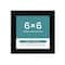 Basics™ 6" x 6" Black Flat Frame by Studio Décor®